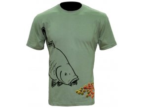 Zfish tričko Boilie T-Shirt Olive Green