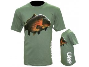 Zfish tričko Carp T-Shirt Olive Green