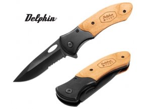 Skládací nůž Delphin Woody - čepel 8,5 cm