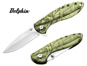 Skládací nůž Delphin Camu - čepel 8,5 cm