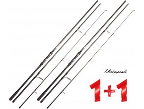 Prut Shakespeare Cypry Carp 2 3,90 m/3,50 lb (3 díly) - AKCE 1+1