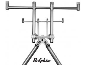 Hrazda na 4 pruty pro Rodpod Delphin RPX 4 Silver - sada 2 ks