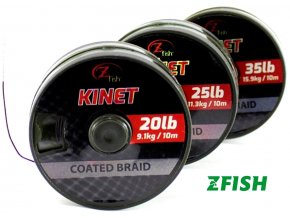 Zfish šňůrka Kinet Coated Braid 10 m