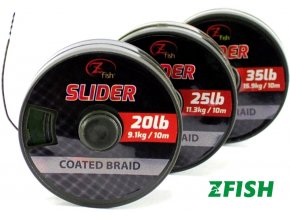 Zfish šňůrka Slider Coated Braid 10 m