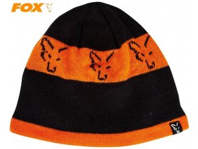 Čepice FOX Black/Orange Beanie