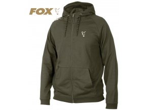 Mikina FOX Collection Green/Silver LW Hoodie