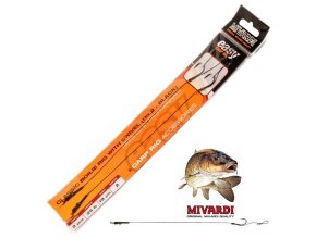 Boilies návazce Mivardi Classic boilie rig Easy Black s obratlíkem