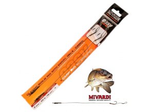 Boilies návazce Mivardi Classic boilie rig Easy Camo s obratlíkem