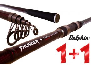 Prut Delphin Thunder Telerod 390 cm/140 g - AKCE 1+1