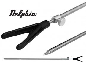 Delphin rybářská vidlička s držákem - přední