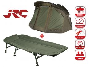 JRC bivak Defender Peak Bivvy 2 Man + lehátko Contact Lite