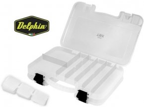 Krabička Delphin TBX Duo 298-12P Clip - 298 x 220 x 57 mm