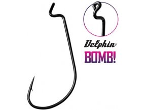 Delphin háčky BOMB! D-Shot Offs Worm - 5 ks