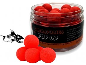 Tuning Baits plovoucí boilies Pop Up Jahoda 50g