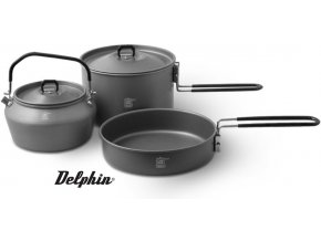 Sada nádobí Delphin CampWARE 3v1