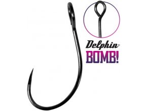 Háčky Delphin BOMB! HardLURE bez protihrotu - 10 ks