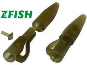 Zfish Lead Clip With Tail Rubber rybářské závěsky na olovo - 10 ks