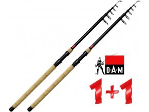 Prut DAM Spezi Stick II Tele Pike 3,30 m/50-100 g - AKCE 1+1