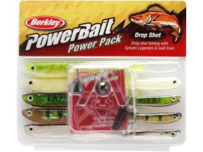 Berkley PowerBait Pro Pack sada Drop Shot 7,5 cm+10 cm