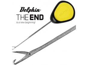 Jehla na olověnou šňůru Delphin THE END GRIP LeadCore