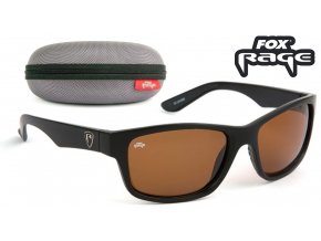 FOX Rage polarizační brýle Sunglasses Matt Black Frame/Brown Lense