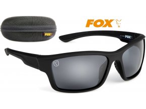 Polarizační brýle FOX Avius Wraps Matt Black Frame/Grey Lens