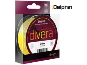 Delphin DIVERA Feeder pletená šňůra 150 m / žlutá