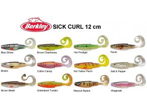 Berkley Sick Curl gumová nástraha 12 cm