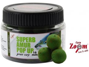 Carp Zoom Amur Superb Pop Up plovoucí boilies 40 g/16 mm