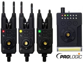 Sada hlásičů záběru Prologic Fulcrum RMX-PRO Bite Alarm Presentation Set 3+1