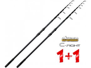 Prut Okuma C-Fight Tele Carp Rod 12 ft/3,25 lbs - AKCE 1+1