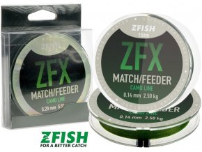 Zfish vlasec ZFX Match/Feeder Camoline 150 m