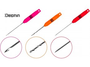 Set jehel a vrtáku Delphin SLIM