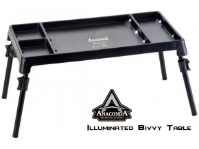 Anaconda Illuminated Bivvy Table stolek do bivaku