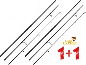 Carp Expert kaprové pruty CXP Black Shadow Carp Rod 3Sec 3,90 m/3,5 lbs - AKCE 1+1