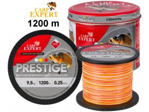 Rybářský vlasec Carp Expert Prestige Multicolor Fishing Line 1200 m