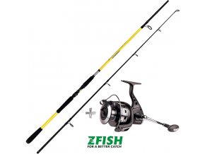 Zfish Combo prut Kodiak 2,40 m/100-250 g + naviják Zeus ZX 8000