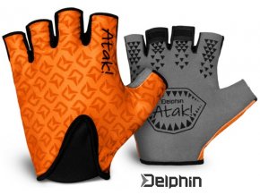 Bezprsté přívlačové rukavice Delphin Atak! 25F