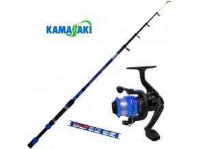 Kamasaki dětský rybářský set Junior Set Blue