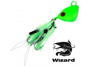 Nástrahy na sumce Wizard Vertix Clonk Catfish Lure Green
