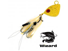 Nástrahy na sumce Wizard Vertix Clonk Catfish Lure Yellow