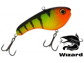 Nástraha na sumce Wizard Vertix Fat Lure Fire Tiger 9,5 cm/100 g