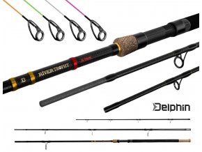 Prut Delphin RIVER Trophy NXT X-TREME 400 cm/250 g + 4 špičky