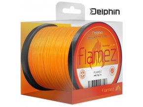 Vlasec Delphin FLAMEZ oranžový 1200 m