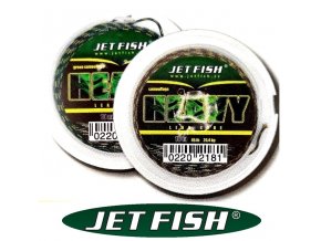 Jet Fish šňůra s olověným jádrem Heavy Camouflage Lead Core 10 m