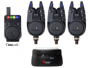 Prologic sada hlásičů C Series Bite Alarm Set 3+1+1 All Blue