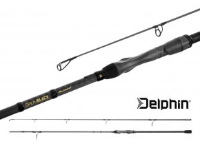 Prut Delphin Opium BlacxCARP 3G TechnoCORK 12 ft 360 cm/2,75 lbs (2 díly)