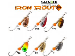 Saenger rotační třpytka Iron Trout Spinner 4,0 g