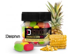 Delphin nástraha MIX D SNAX WAFT Kukuřice-Ananas 20 g