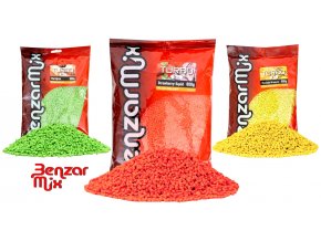 Benzar Mix pelety Turbo Fluo Pellet 3 mm/800 g